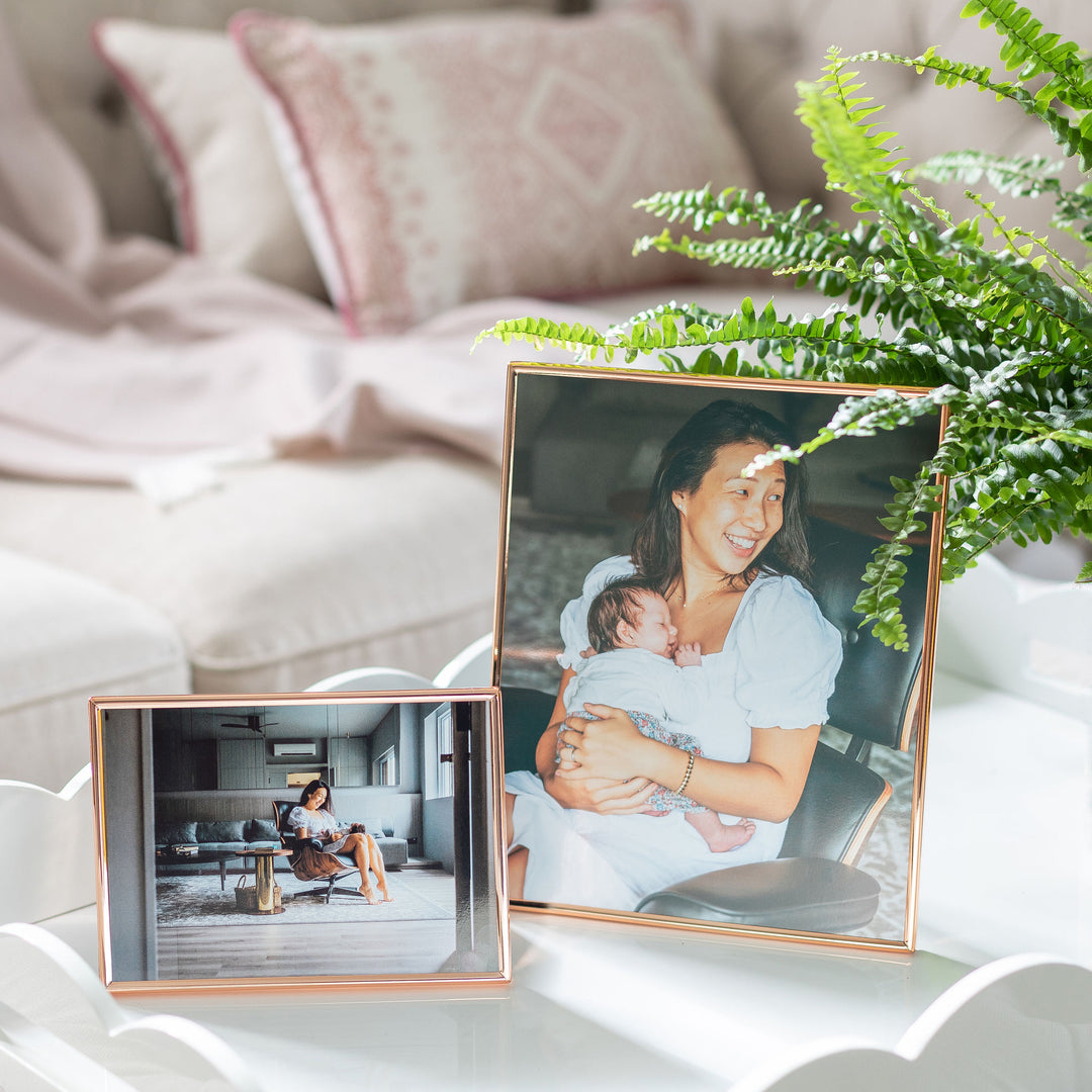 Addison Ross Ltd Fine Edged Rose Gold Photo Frame