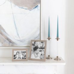 Addison Ross Ltd Frames Sand Shagreen & Silver Frame