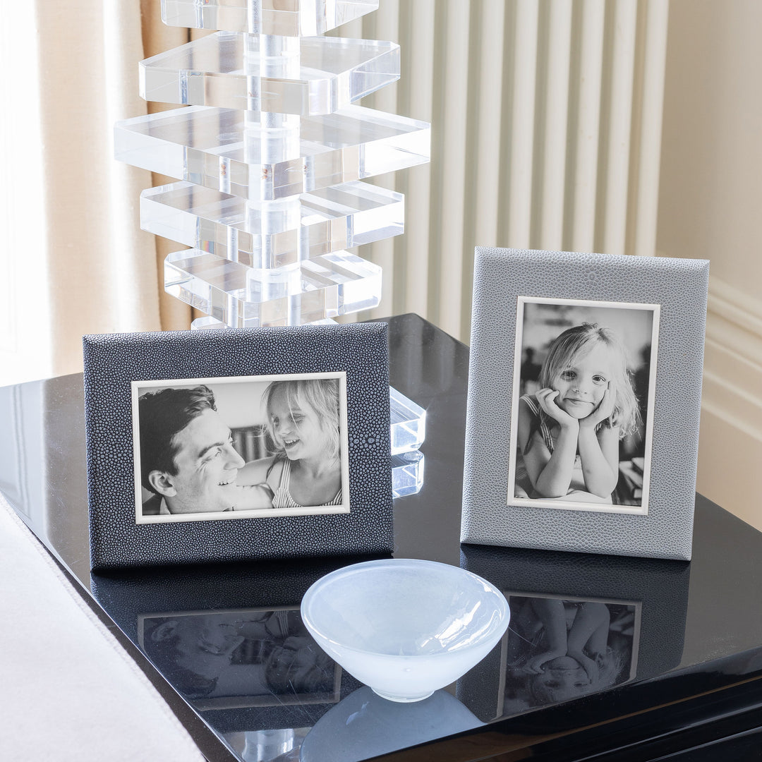 Addison Ross Ltd Grey Shagreen Frame Frames