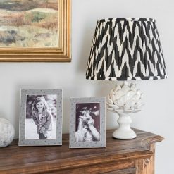 Addison Ross Ltd Urban Ostrich & Silver Frame Frames