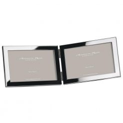Addison Ross Ltd Landscape Silver Plated Double Photo Frame