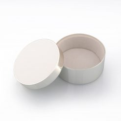 Addison Ross Ltd Boxes White & Silver Trinket Pot