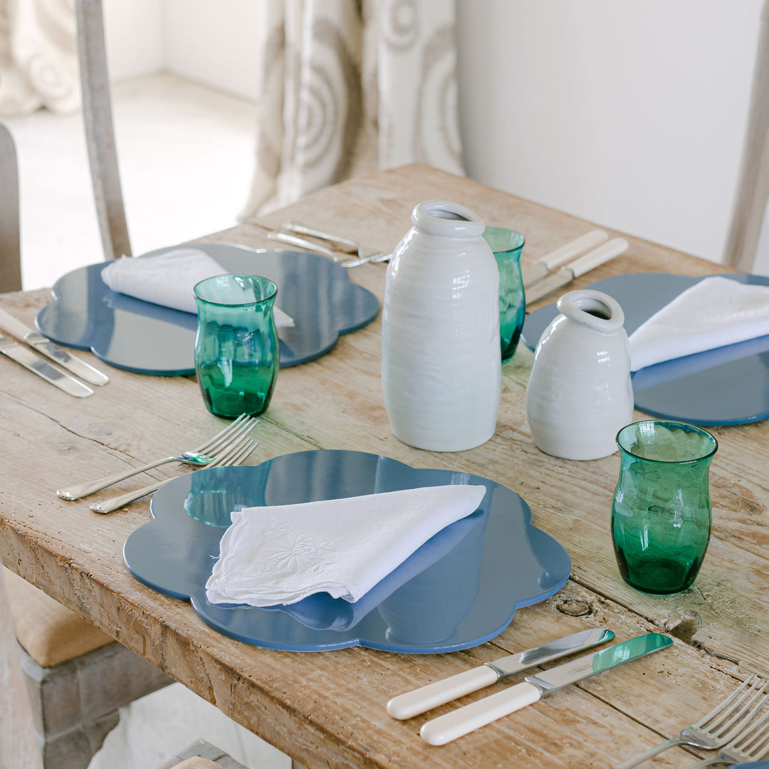 Addison Ross Ltd UK Denim Lacquer Placemats β Set Of 4