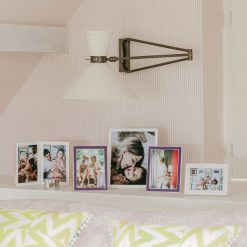 Addison Ross Ltd Frames Silver Trim, Purple Enamel Picture Frame