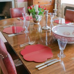 Addison Ross Ltd UK Burgundy Lacquer Placemats – Set Of 4