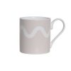 Addison Ross Ltd Cappuccino Squiggle Fine China Mug Tableware