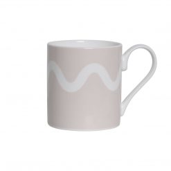 Addison Ross Ltd Cappuccino Squiggle Fine China Mug Tableware