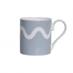 Addison Ross Ltd Denim Squiggle Fine China Mug Tableware
