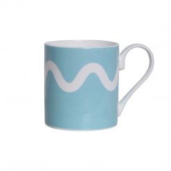 Addison Ross Ltd Eau De Nil Squiggle Fine China Mug