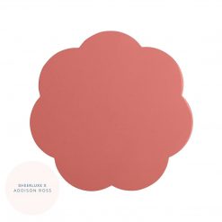 Addison Ross Ltd UK Coral Pink Lacquer Placemats – Set Of 4 - Limited Edition Homeware