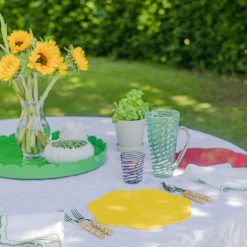 Addison Ross Ltd UK Homeware Yellow Lacquer Placemats – Set Of 4