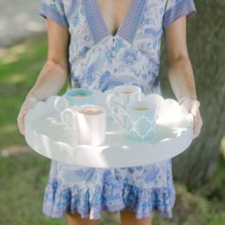 Addison Ross Ltd Tableware Eau De Nil Flowers Fine China Mug