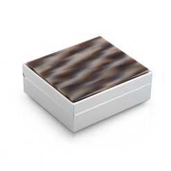Addison Ross Ltd Boxes Horn & Silver Box