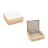 Addison Ross Ltd White Enamel & Gold Box Boxes