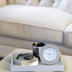 Addison Ross Ltd Homeware Chiffon Grey Small Lacquered Tray