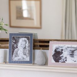 Addison Ross Ltd Mocha Croc & Silver Frame