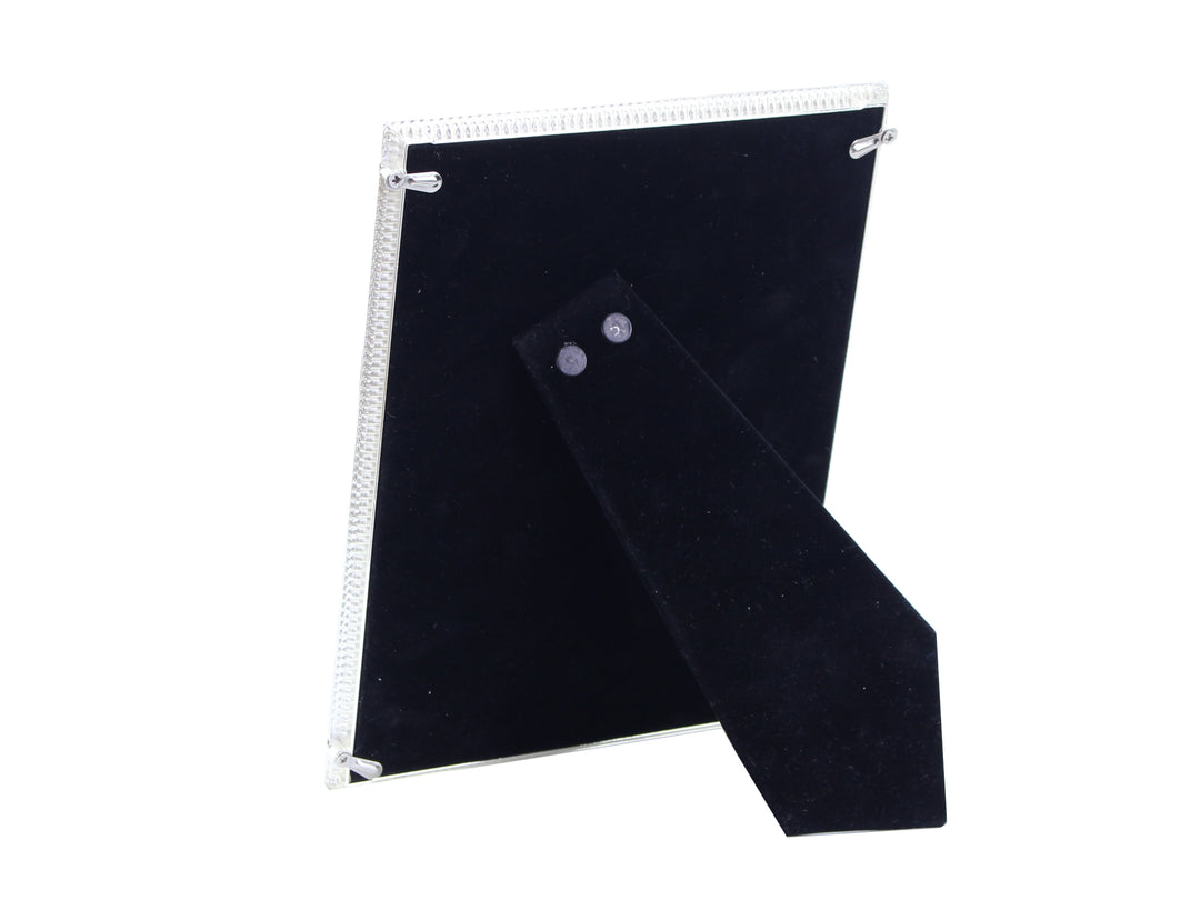 Addison Ross Ltd Silver & White Heart Flower Frame Frames