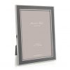 Addison Ross Ltd Silver Trim, Taupe Enamel Picture Frame