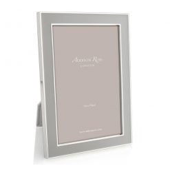 Addison Ross Ltd Frames Silver Trim, Chiffon Enamel Picture Frame