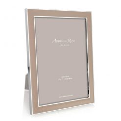 Addison Ross Ltd Frames Silver Trim, Cappuccino Enamel Picture Frame