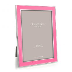 Addison Ross Ltd Frames Silver Trim, Electric Pink Enamel Picture Frame