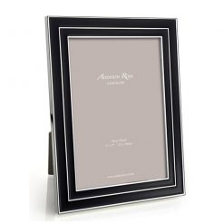 Addison Ross Ltd Frames Wide Enamel Picture Frame: Black & Silver