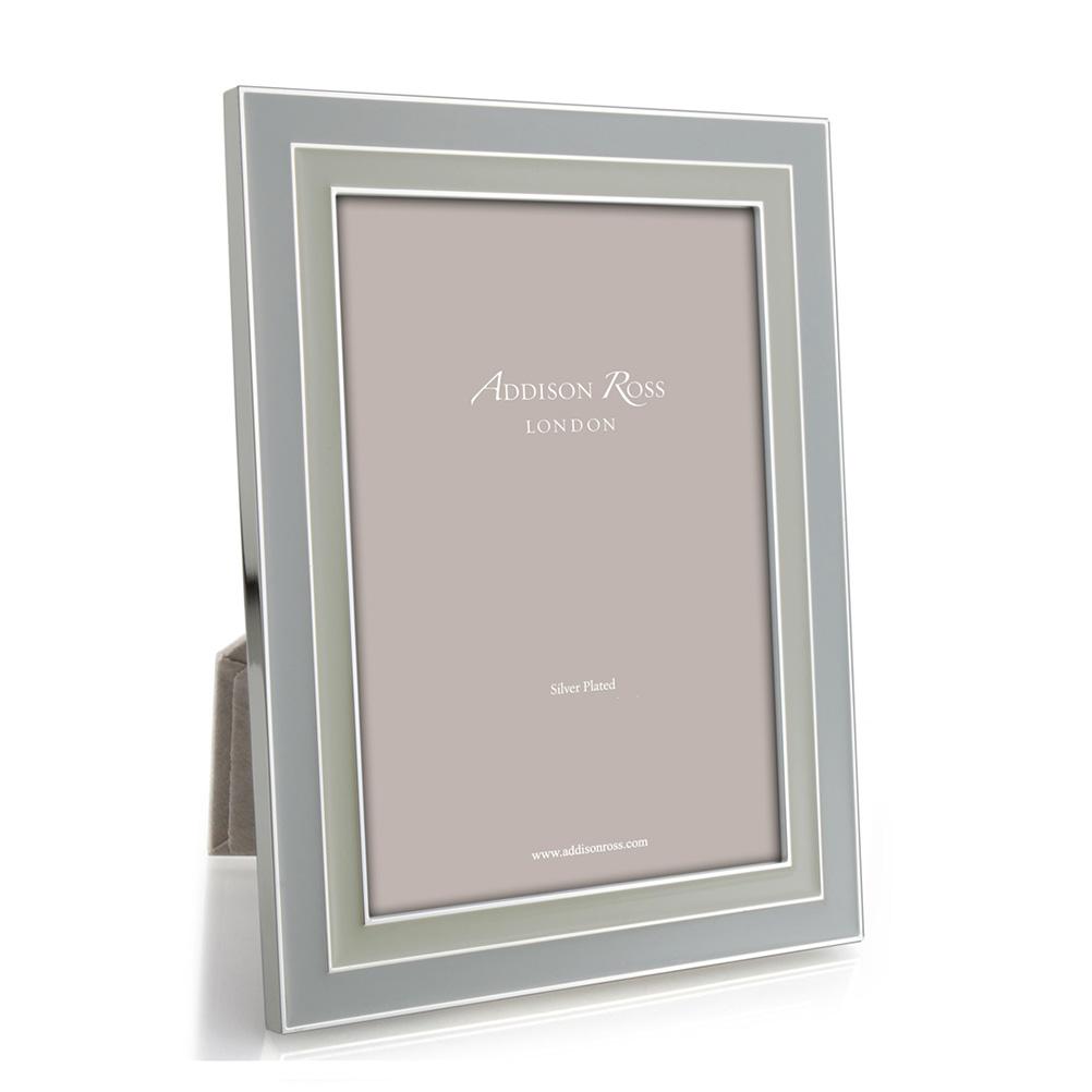 Addison Ross Ltd Frames Manhattan Dove Grey & Pebble Enamel Frame
