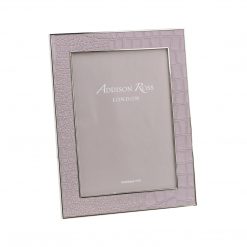 Addison Ross Ltd Mocha Croc & Silver Frame