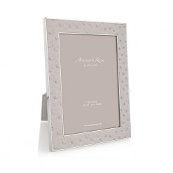 Addison Ross Ltd Frames Mist Ostrich & Silver Frame