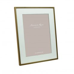 Addison Ross Ltd Matte Gold Photo Frame With Mount Frames
