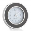 Addison Ross Ltd Taupe & Silver Silent Alarm Clock Clocks