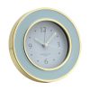 Addison Ross Ltd Powder Blue & Gold Alarm Clock Clocks