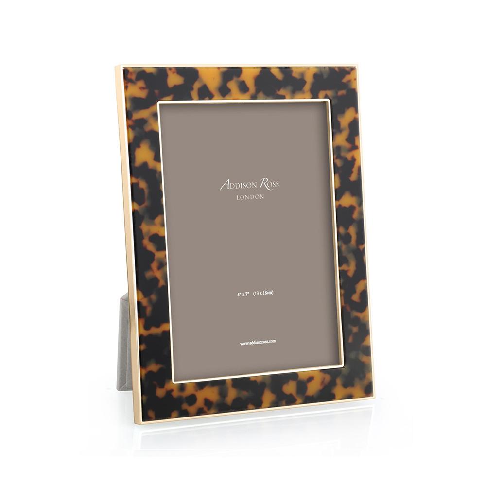 Addison Ross Ltd Frames Tortoiseshell & Gold Photo Frame