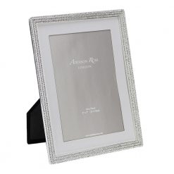 Addison Ross Ltd Silver Beatrice Diamante Frame Frames