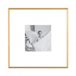 Addison Ross Ltd Wall Hangings Single Aperture Brushed Gold Wall Hanging Frame