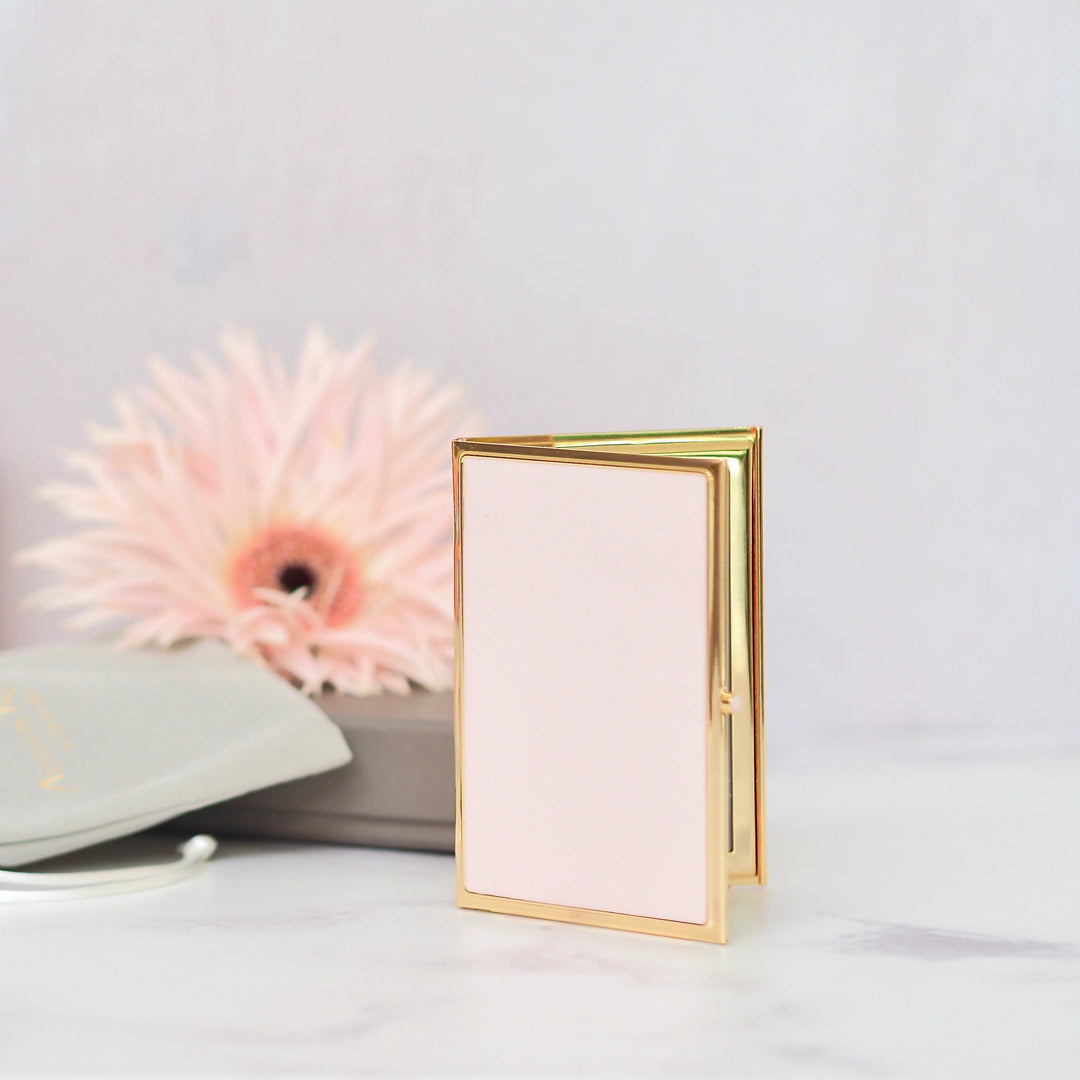 Addison Ross Ltd Frames Pastel Pink & Gold Travel Frame