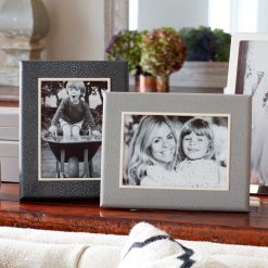 Addison Ross Ltd Dark Grey Shagreen Frame