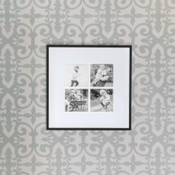 Addison Ross Ltd Four Aperture Black Wall Hanging Frame