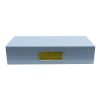Addison Ross Ltd Pale Denim Lacquer Box With Gold Boxes