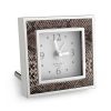 Addison Ross Ltd Natural Snake Square Alarm Clock