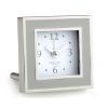Addison Ross Ltd Chiffon & Silver Square Silent Alarm Clock Clocks