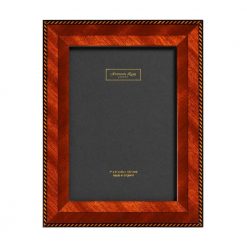 Addison Ross Ltd MARQUETRY PICTURE FRAME: Poplar Veneer & Taffeta Back