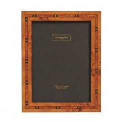 Addison Ross Ltd Frames MARQUETRY PICTURE FRAME: Poplar Veneer & Star Design Inlay