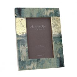 Addison Ross Ltd Frames Green And Gold Bone 4 X 6 Photo Frame