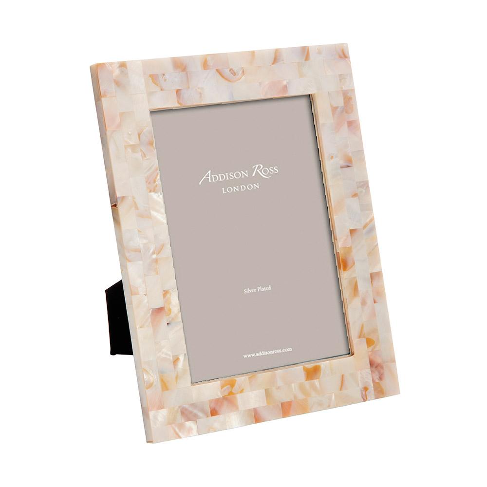 Addison Ross Ltd Chequer Board Mother Of Pearl Photo Frame
