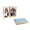 Addison Ross Ltd Powder Blue & Gold Travel Frame Frames