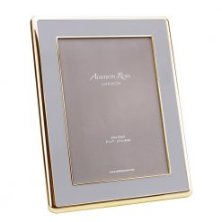 Addison Ross Ltd Wide, Curved Enamel Frame Chiffon & Gold