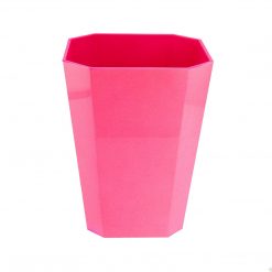Addison Ross Ltd UK Octagonal Lacquer Bin – Fuschia Homeware