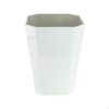 Addison Ross Ltd UK Octagonal Lacquer Bin – White