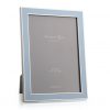 Addison Ross Ltd Silver Trim, Powder Blue Enamel Picture Frame